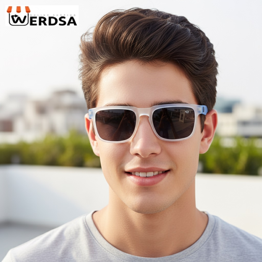  عینک اسپای آبی قرمز HELM مدل 1007 